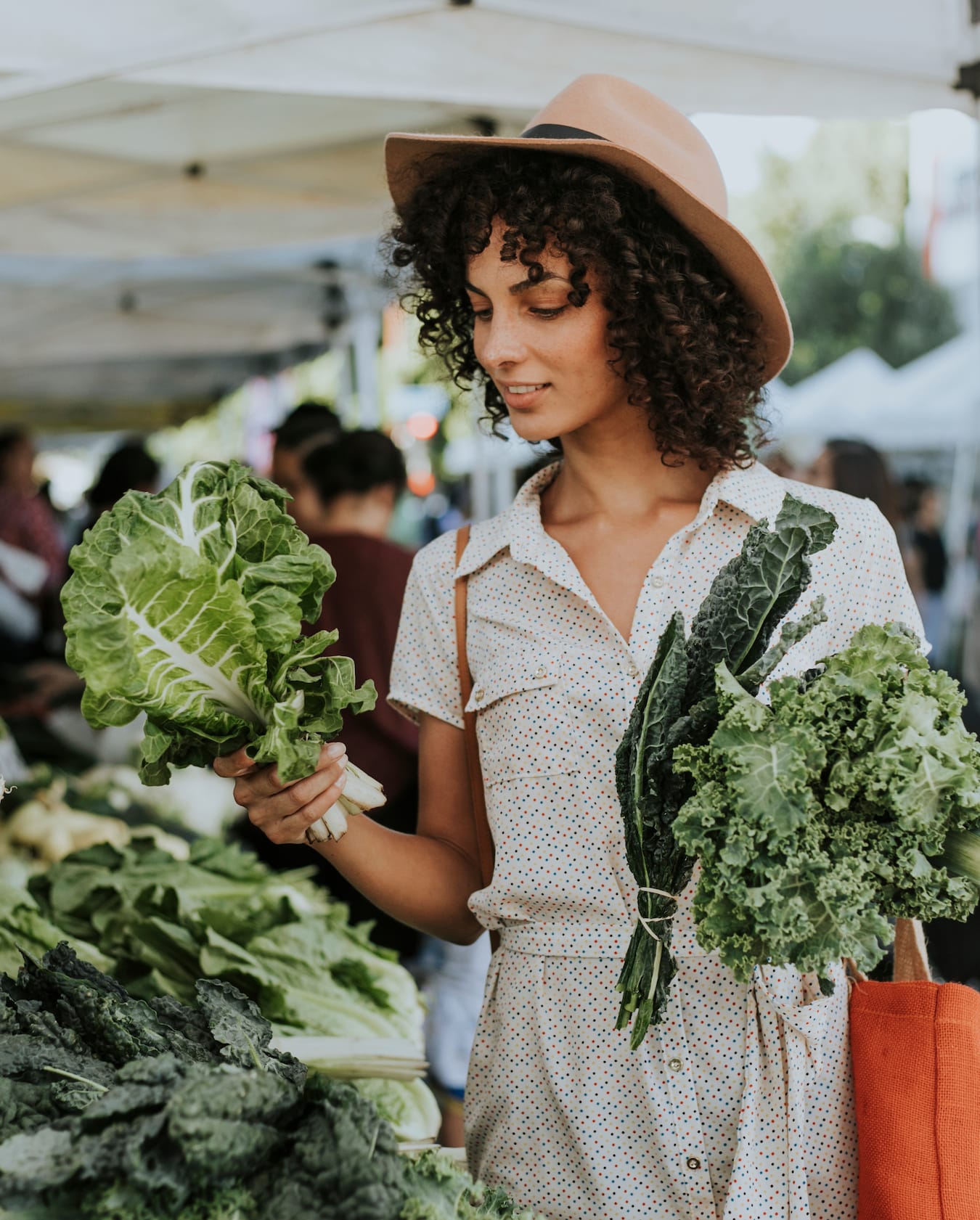 girl at market
